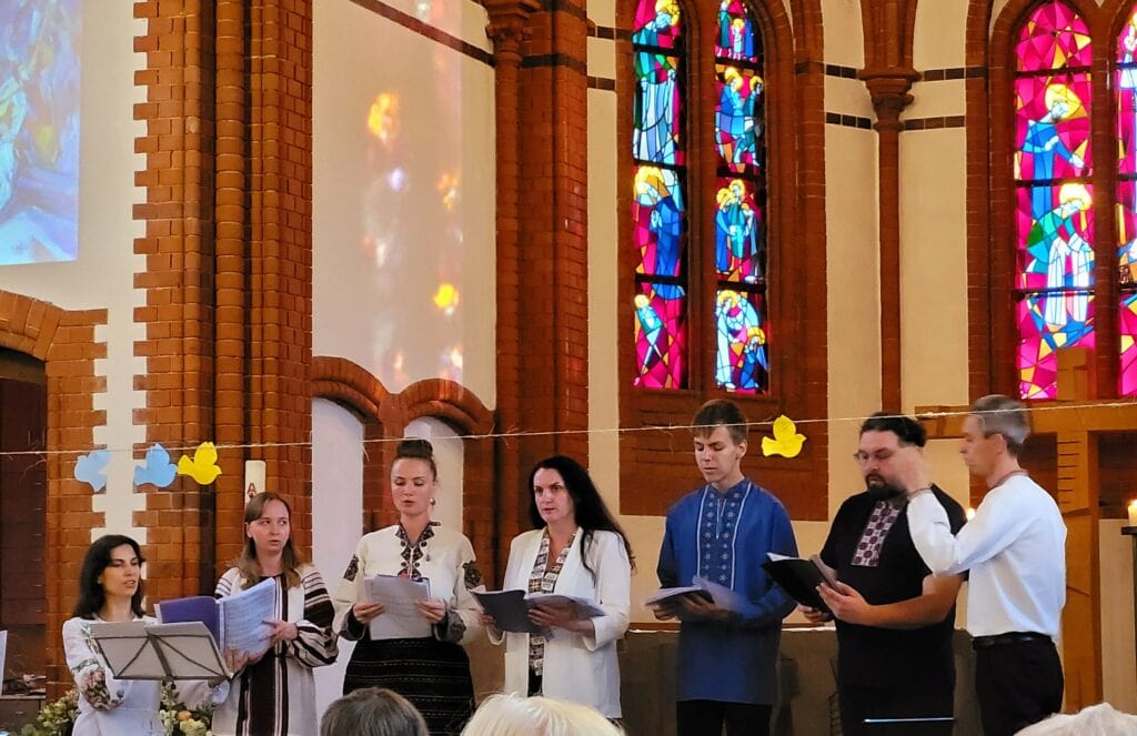 Unter dem Motto "Musik in der Kirche 2022" wurden Spenden für die Ukraine gesammelt.
